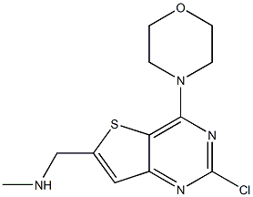 (2-chloro-4-morpholin-4-yl-thieno[3,2-d]pyrimidin-6-ylmethyl)-methyl-amine CAS#: 955979-15-4
