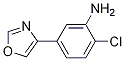 2-chloro-5-(oxazol-4-yl)aniline CAS#: 916051-61-1