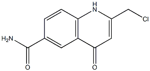 2-(chloromethyl)-4-oxo-1,4-dihydro-6-quinolinecarboxamide(SALTDATA: FREE) CAS#: 946755-57-3