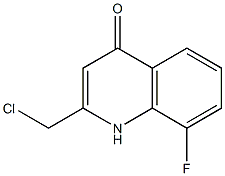 2-(chloromethyl)-8-fluoro-4(1H)-quinolinone(SALTDATA: FREE) CAS#: 946755-53-9