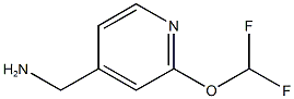 (2-(difluoroMethoxy)pyridin-4-yl)MethanaMine CAS#: 943894-77-7