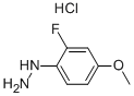 (2-fluoro-4-methoxyphenyl)hydrazine hydrochloride CAS#: 940298-93-1