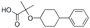 2-methyl-2-(4-phenylcyclohexyl)oxy-propanoic acid CAS#: 99661-91-3