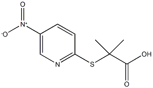 2-methyl-2-[(5-nitro-2-pyridinyl)sulfanyl]propanoic acid CAS#: 952183-12-9