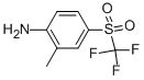 2-methyl-4-(trifluoromethylsulfonyl)benzenamine CAS#: 914776-04-8