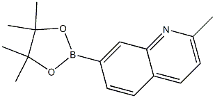 2-methyl-7-(4,4,5,5-tetramethyl-1,3,2-dioxaborolan-2-yl)quinoline CAS#: 939052-79-6