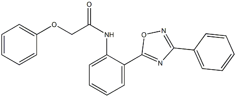 2-phenoxy-N-[2-(3-phenyl-1,2,4-oxadiazol-5-yl)phenyl]acetamide CAS#: 902038-33-9