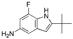 2-(tert-Butyl)-7-fluoro-1H-indol-5-amine CAS#: 952664-95-8