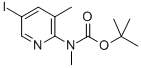 2-(tert-Butyloxycarbonyl-methylamino)-5-iodo-3-methylpyridine CAS#: 942206-08-8