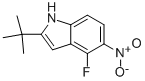 2-tert-butyl-4-fluoro-5-nitro-1H-indole CAS#: 952664-90-3