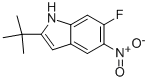 2-tert-butyl-6-fluoro-5-nitro-1H-indole CAS#: 952664-72-1