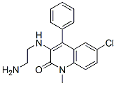 2(1H)-Quinolinone,  3-[(2-aminoethyl)amino]-6-chloro-1-methyl-4-phenyl- CAS#: 919296-53-0