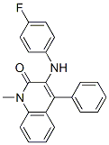 2(1H)-Quinolinone,  3-[(4-fluorophenyl)amino]-1-methyl-4-phenyl- CAS#: 950985-17-8