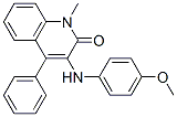 2(1H)-Quinolinone,  3-[(4-methoxyphenyl)amino]-1-methyl-4-phenyl- CAS#: 950985-16-7