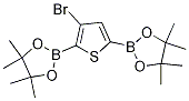 2,2'-(3-Bromothiophene-2,5-diyl)bis(4,4,5,5-tetramethyl-1,3,2-dioxaborolane) CAS#: 942070-04-4