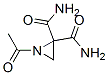 2,2-Aziridinedicarboxamide, 1-acetyl- (9CI) CAS#: 98694-54-3
