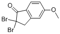 2,2-DIBROMO-2,3-DIHYDRO-5-METHOXY-1H-INDEN-1-ONE CAS#: 903885-96-1
