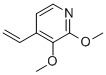 2,3-DIMETHOXY-4-VINYLPYRIDINE CAS#: 944900-64-5
