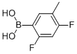 (2,4-DIFLUORO-5-METHYLPHENYL)BORONIC ACID CAS#: 900175-09-9