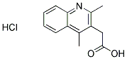 (2,4-DIMETHYLQUINOLIN-3-YL)ACETIC ACID HYDROCHLORIDE CAS#: 943825-15-8