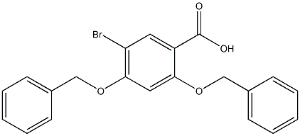 2,4-bis(benzyloxy)-5-bromobenzoic acid CAS#: 912545-10-9
