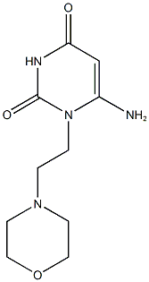 2,4(1H,3H)-PYRIMIDINEDIONE, 6-AMINO-1-[2-(4-MORPHOLINYL)ETHYL]- CAS#: 924834-96-8