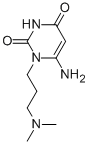 2,4(1H,3H)-PYRIMIDINEDIONE, 6-AMINO-1-[3-(DIMETHYLAMINO)PROPYL]- CAS#: 924834-94-6