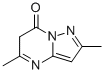 2,5-DIMETHYLPYRAZOLO(1,5-A)PYRIMIDIN-7-ONE CAS#: 98488-10-9
