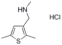 [(2,5-Dimethyl-3-thienyl)methyl]methylamine hydrochloride CAS#: 921145-41-7