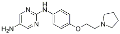 2,5-PyriMidinediaMine, N2-[4-[2-(1-pyrrolidinyl)ethoxy]phenyl]- CAS#: 910904-67-5