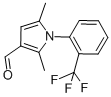 2,5-dimethyl-1-[2-(trifluoromethyl)phenyl]-1H-pyrrole-3-carbaldehyde CAS#: 932226-24-9