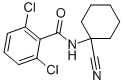 2,6-DICHLORO-N-(1-CYANO-CYCLOHEXYL)-BENZAMIDE CAS#: 912763-58-7