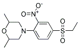 2,6-Dimethyl-4-[4-(ethylsulphonyl)-2-nitrophenyl]morpholine CAS#: 942474-22-8