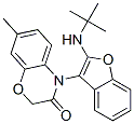 2H-1,4-Benzoxazin-3(4H)-one,  4-[2-[(1,1-dimethylethyl)amino]-3-benzofuranyl]-7-methyl- CAS#: 924310-88-3