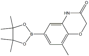 2H-1,4-Benzoxazin-3(4H)-one, 8-Methyl-6-(4,4,5,5-tetraMethyl-1,3,2-dioxaborolan-2-yl)- CAS#: 943994-87-4
