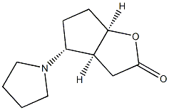 2H-Cyclopenta[b]furan-2-one,hexahydro-4-(1-pyrrolidinyl)-,(3a-alpha-,4-alpha-,6a-alpha-)-(9CI) CAS#: 98295-71-7