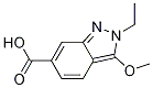 2H-Indazole-6-carboxylic acid, 2-ethyl-3-Methoxy- CAS#: 919106-95-9