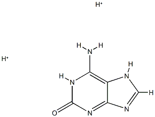 2H-Purin-2-one, 6-amino-3,7-dihydro-, conjugate acid (1:2) CAS#: 917514-56-8