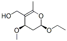 2H-Pyran-5-methanol,2-ethoxy-3,4-dihydro-4-methoxy-6-methyl-,cis-(9CI) CAS#: 99789-28-3
