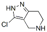 2H-Pyrazolo[4,3-c]pyridine,  3-chloro-4,5,6,7-tetrahydro- CAS#: 933754-78-0