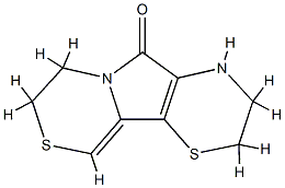 2H,5H-Pyrrolo[2,1-c:3,4-b]bis[1,4]thiazin-5-one,  3,4,7,8-tetrahydro- CAS#: 942293-10-9