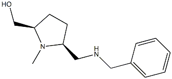 (2R,5S)-rel-1-methyl-5-[[(phenylmethyl)amino]methyl]-2-Pyrrolidinemethanol CAS#: 950916-49-1