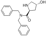 (2S,4R)-4-Hydroxypyrrolidine-2-carboxylic  acid  dibenzyl  amide CAS#: 915205-76-4