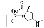 (2S,4S)-1-tert-butyl 2-Methyl 4-(MethylaMino)pyrrolidine-1,2-dicarboxylate CAS#: 937799-61-6