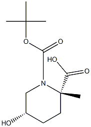 (2S,5S)-1-tert-butyl 2-Methyl 5-hydroxypiperidine-1,2-dicarboxylate CAS#: 915976-32-8