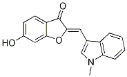 (2Z)-6-Hydroxy-2-[(1-methyl-1H-indol-3-yl)-methylene]-1-benzofuran-3(2H)-one CAS#: 929339-21-9