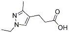 3-(1-ETHYL-3-METHYL-1H-PYRAZOL-4-YL)-PROPIONIC ACID CAS#: 956371-97-4