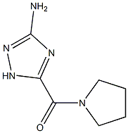 3-(1-pyrrolidinylcarbonyl)-1H-1,2,4-triazol-5-amine(SALTDATA: FREE) CAS#: 921225-14-1