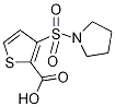 3-(1-pyrrolidinylsulfonyl)-2-thiophenecarboxylic acid(SALTDATA: 0.14NaCl) CAS#: 944895-22-1