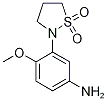 3-(1,1-Dioxo-1lambda*6*-isothiazolidin-2-yl)-4-methoxy-phenylamine CAS#: 927995-95-7